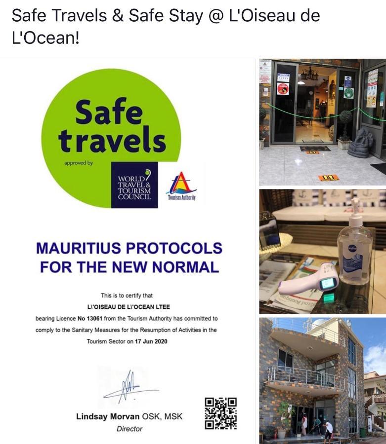 Flic-en-Flacq L'Oiseau De L'Ocean Tourist Residence מראה חיצוני תמונה